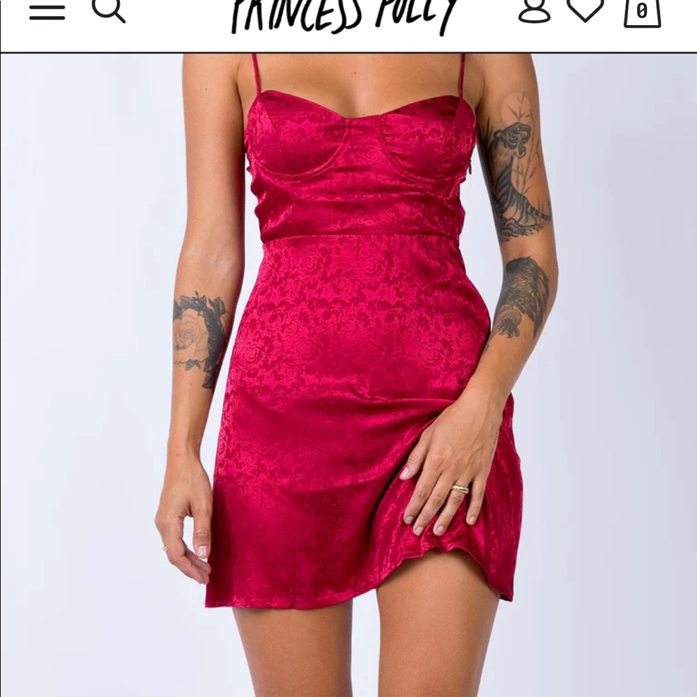 Red dress